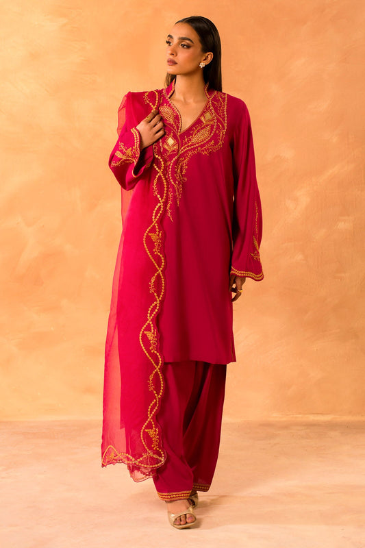 KHADI SILK | EMBROIDERED