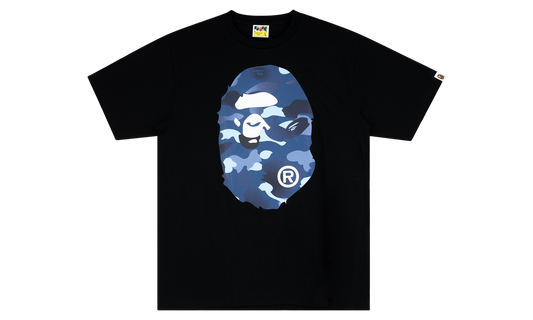 Gradation Camo Big Ape Head Te "Black / Navy" 0ZXTEM110031DBK9