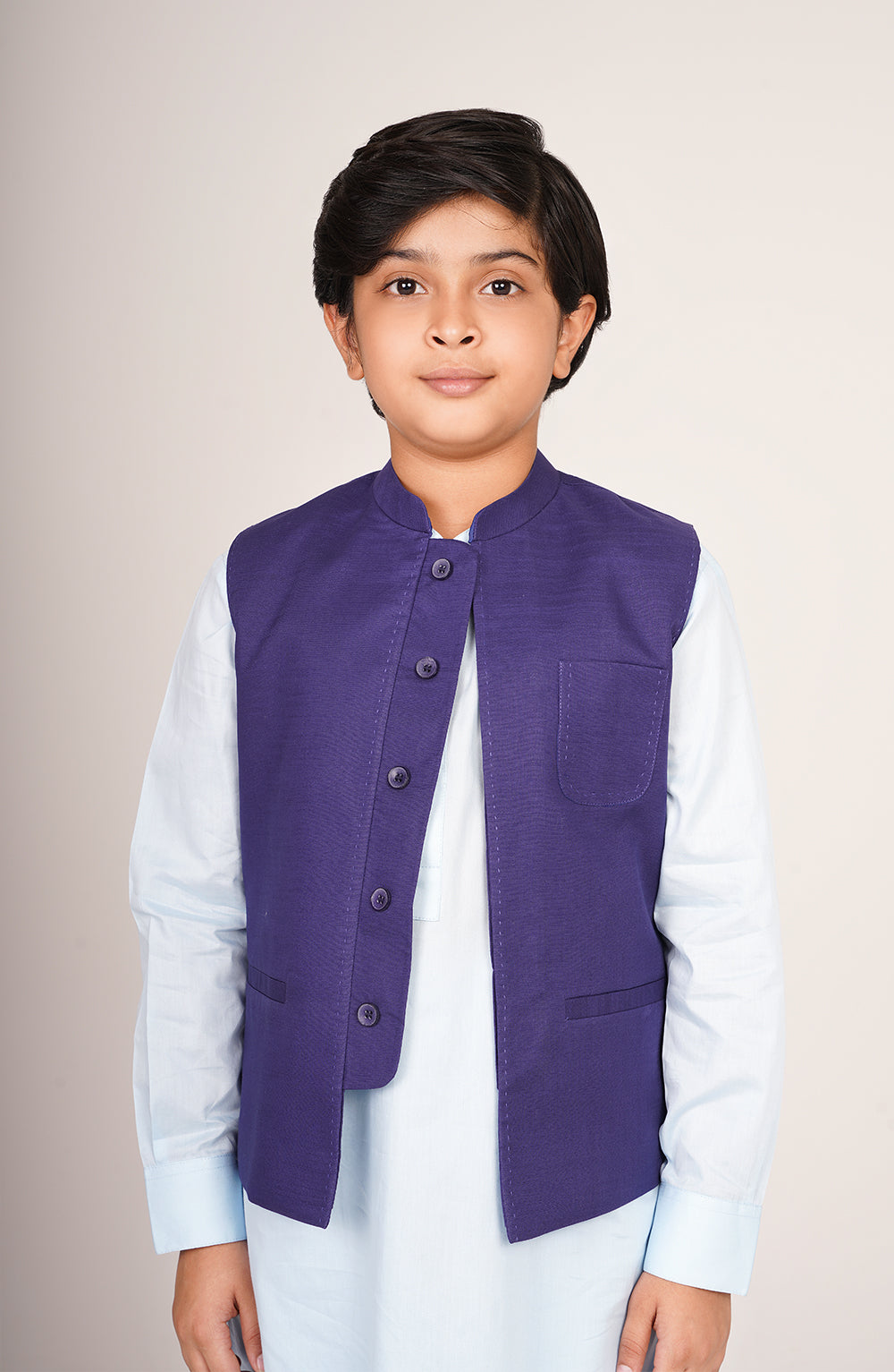 Boys Khaddar WaistCoat - SBWC801225