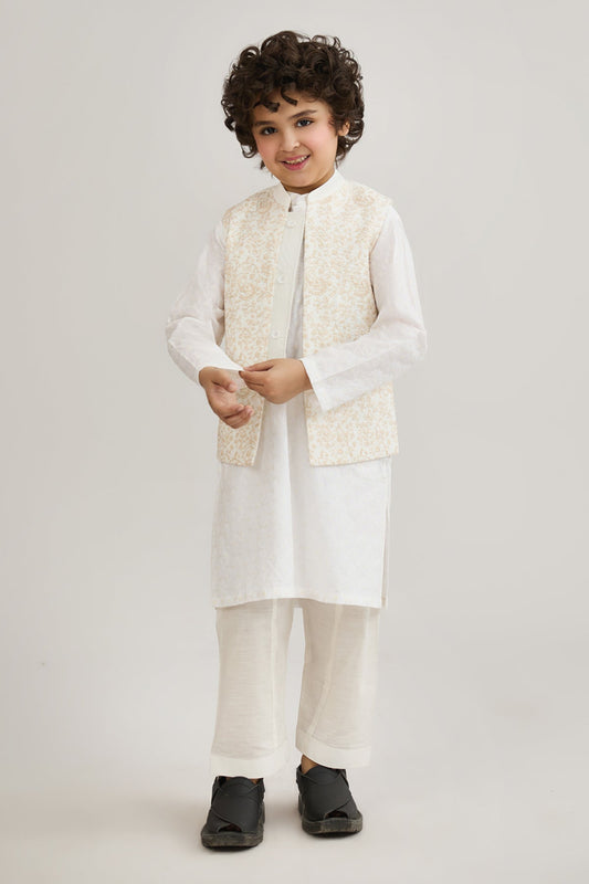 Boys Embroidered Waistcoat - SBWC802225