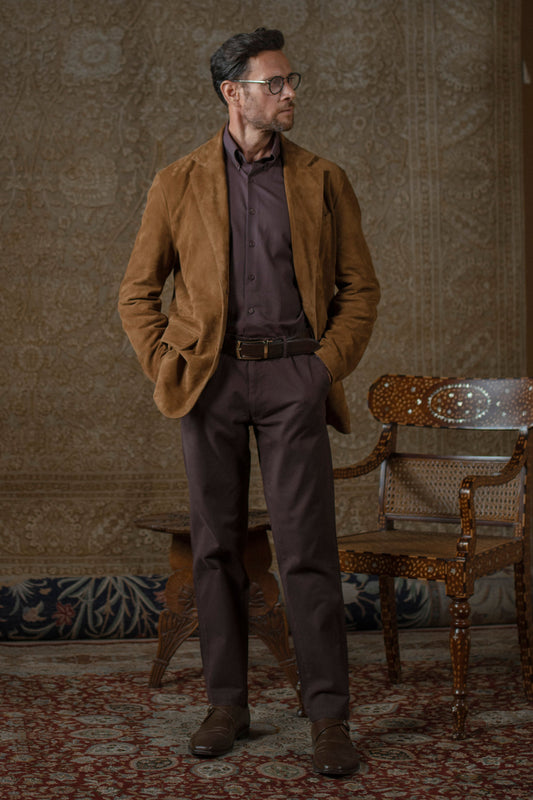 Icon Suede Suit Jacket - SLJ402426