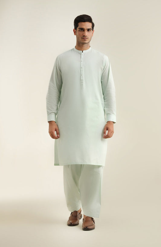 Men's Kurta Shalwar Suit - SMS716125