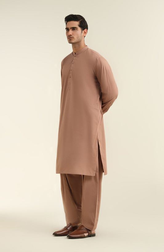 Men's Kurta Shalwar Suit - SMS705125