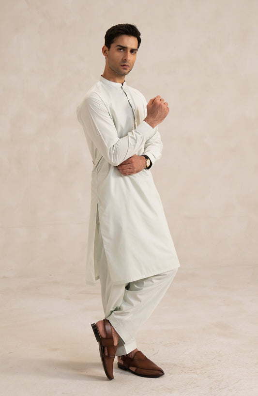 Men's Kurta Shalwar Suit - SMS707125