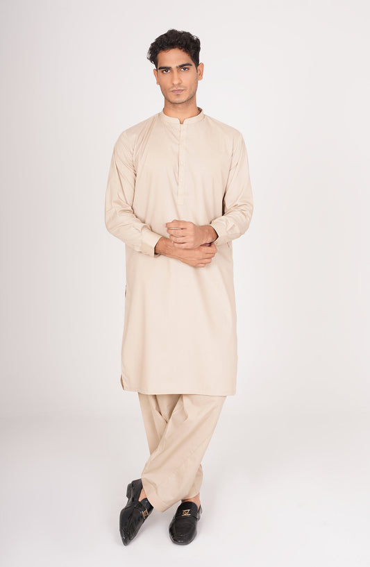 Men's Kurta Shalwar Suit - SMS723B125