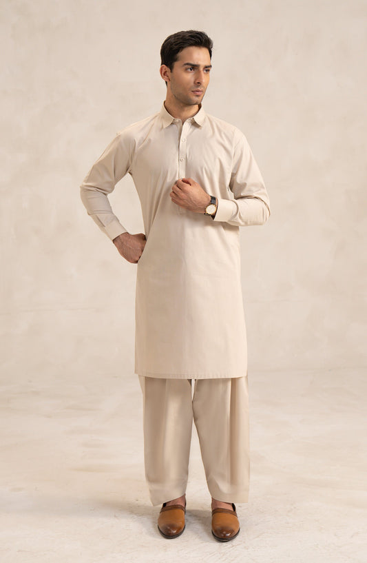 Men's Band Collar Suit - SMS817225 - WRONG SHOOT