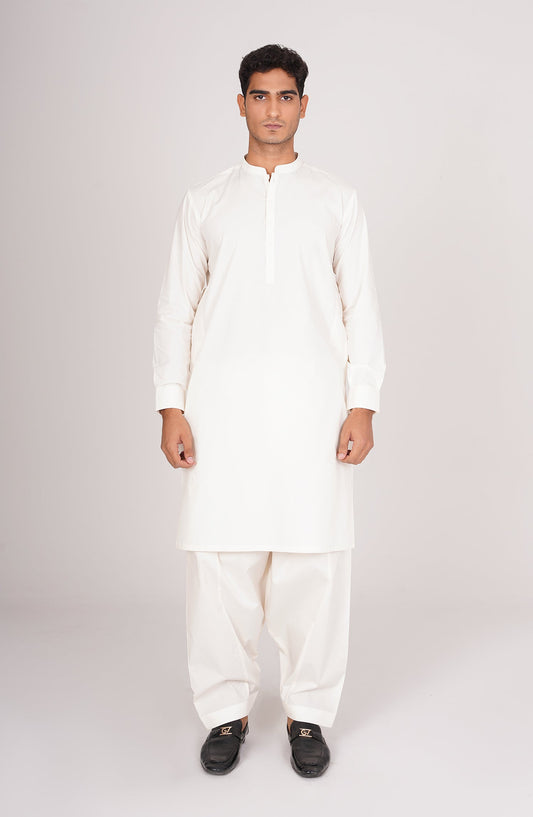 Men's Band Collar Suit - SMS824225