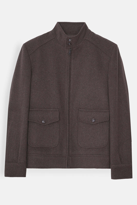 Wool Rich Blouson  - SJ403426