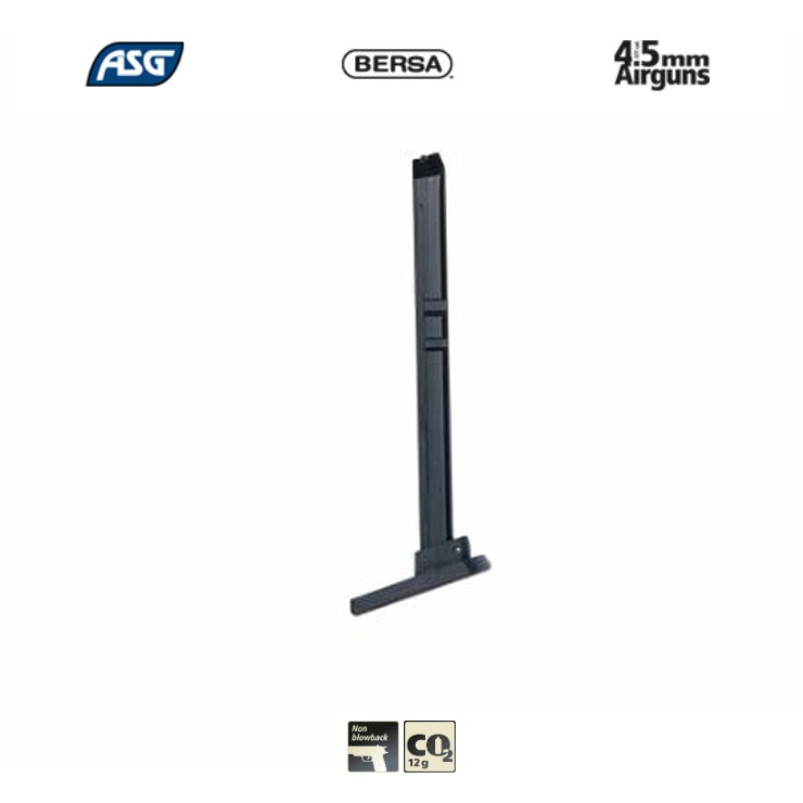 ASG BERSA THUNDER 9 PRO CO2 HAVALI TABANCA YEDEK ŞARJÖR
