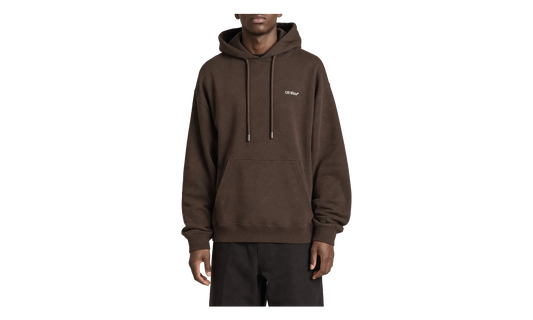 Cotton Hoodie "Chocolate" 44MBB085G5F00K904