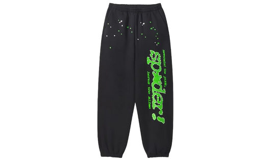 Punk V2 Sweatpants "Black / Green" SP5der669