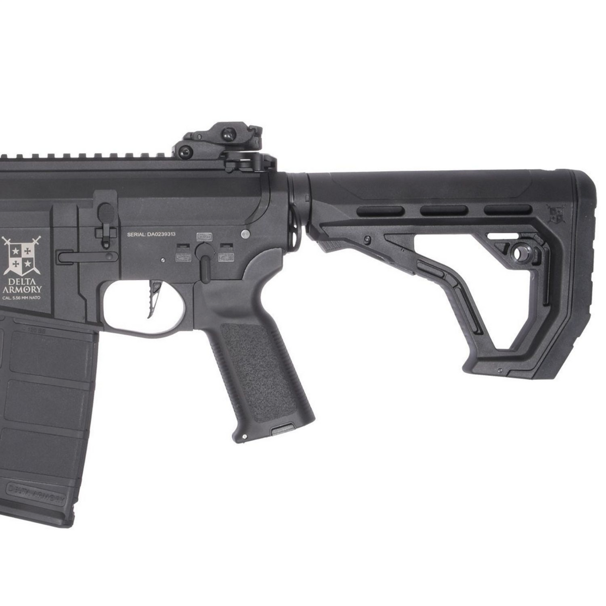 Delta Armory Airsoft Rifle AR15 KeyMod 10'' Charlie EAGLE  Tüfek Siyah