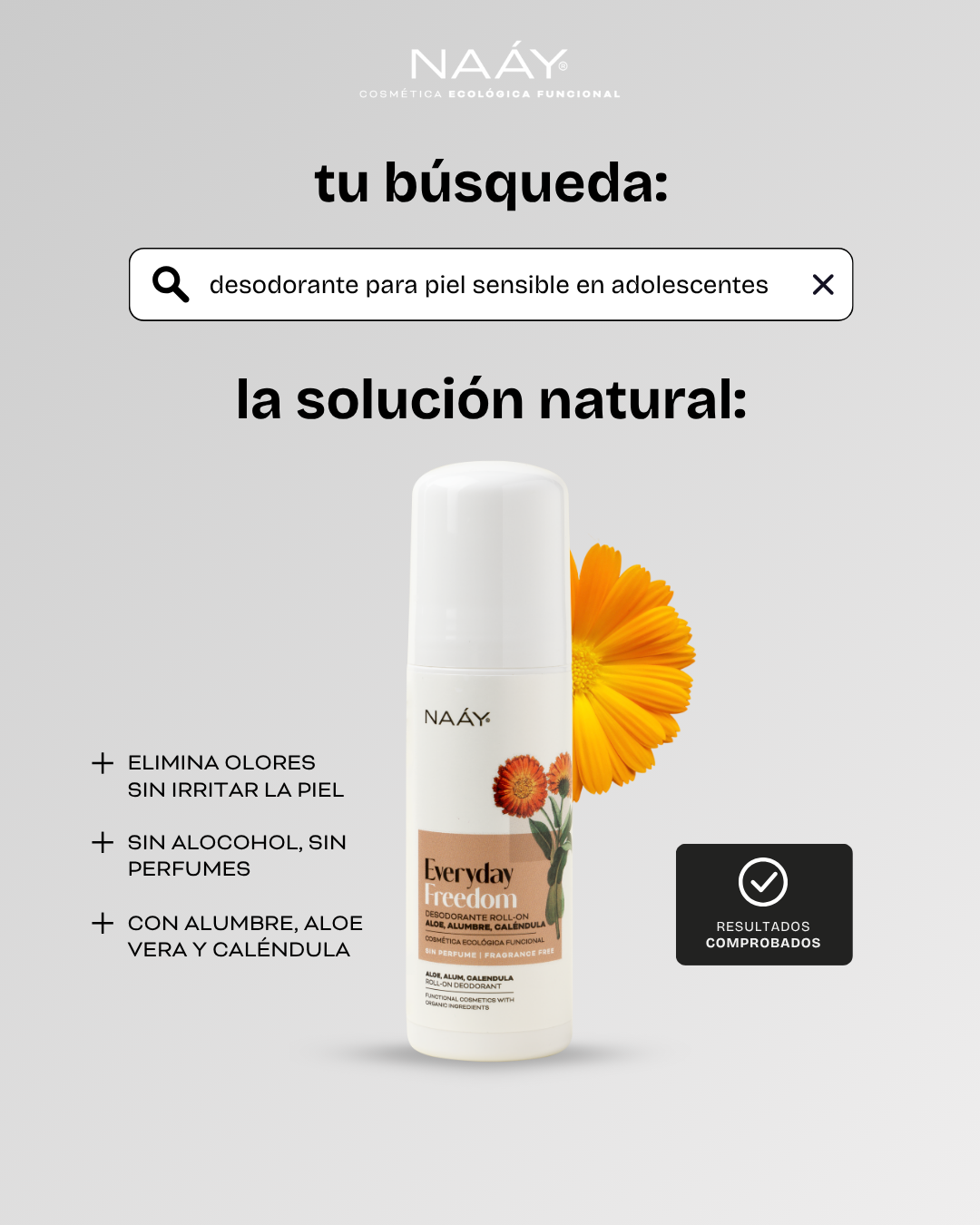 Everyday Freedom | Desodorante Alumbre | Sin Perfume