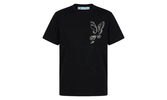Eagle-Print T-Shirt "Black" 44OWOS26T085001