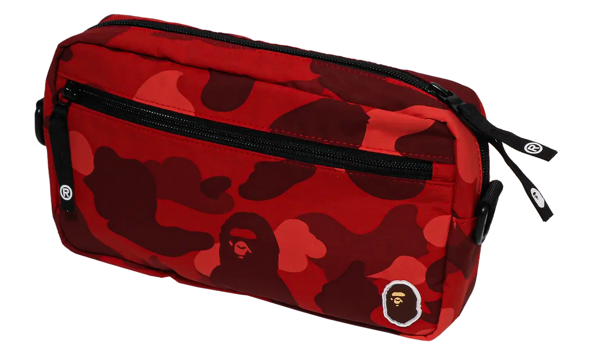Color Camo Mini Shoulder Bag "Red Camo" 001SGL801001MRED