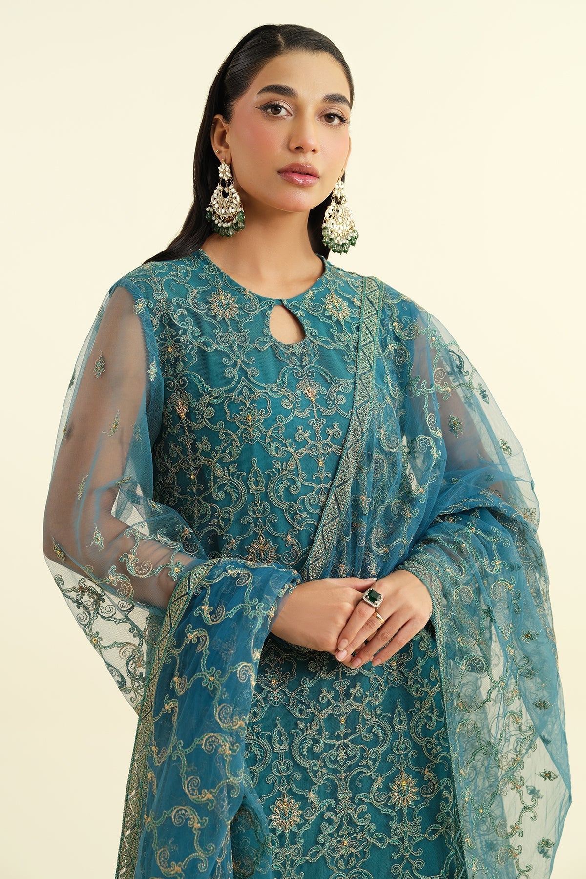 POLY NET  |  EMBROIDERED