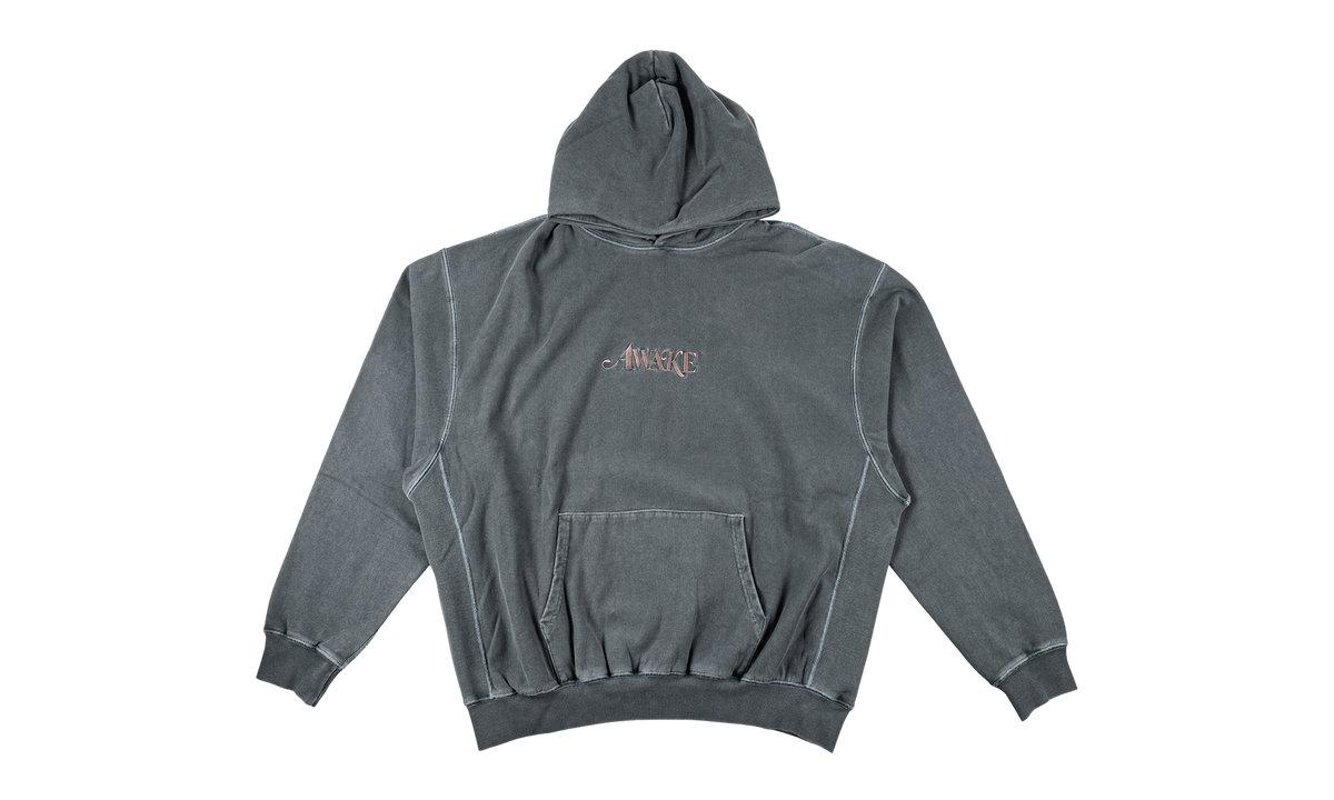 Classic Logo Hoodie "Slate/Rose" AWK FW22 HD006 SLA PINK