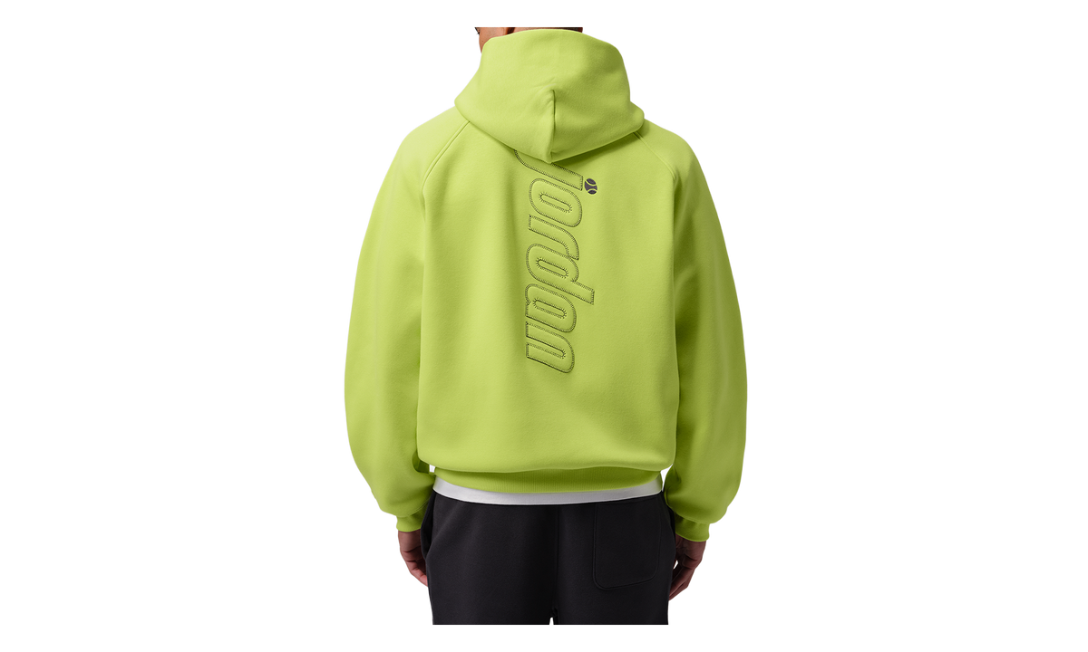Jordan Brooklyn Fleece Oversized Pullover Hoodie "Cyber" IV7367 389