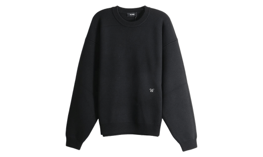 Chavarria Embroidered Sweatshirt "Black Beauty" MMSSW002 067N 001