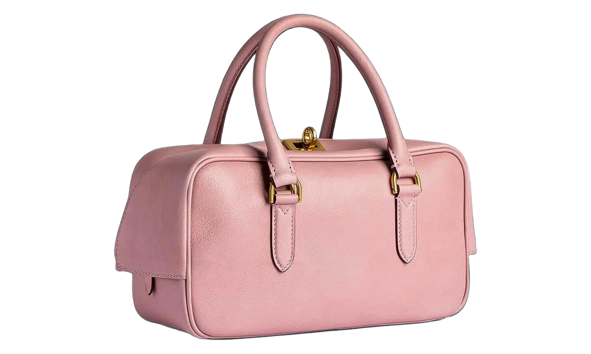 Le 7 Bowling Small Bag "Rose Quartz / Camel" A0001P 2ACRT 5921