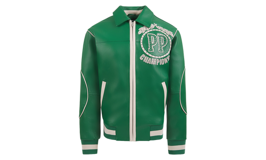 Champions Rhinestone Jacket "Jet Green / Ivory" PP038