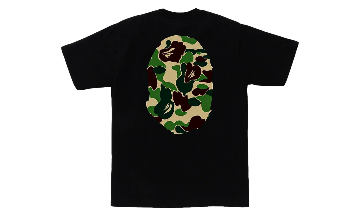 ABC Camo Big Ape Head Tee "Black / Camo" 001TEL801006MBK0