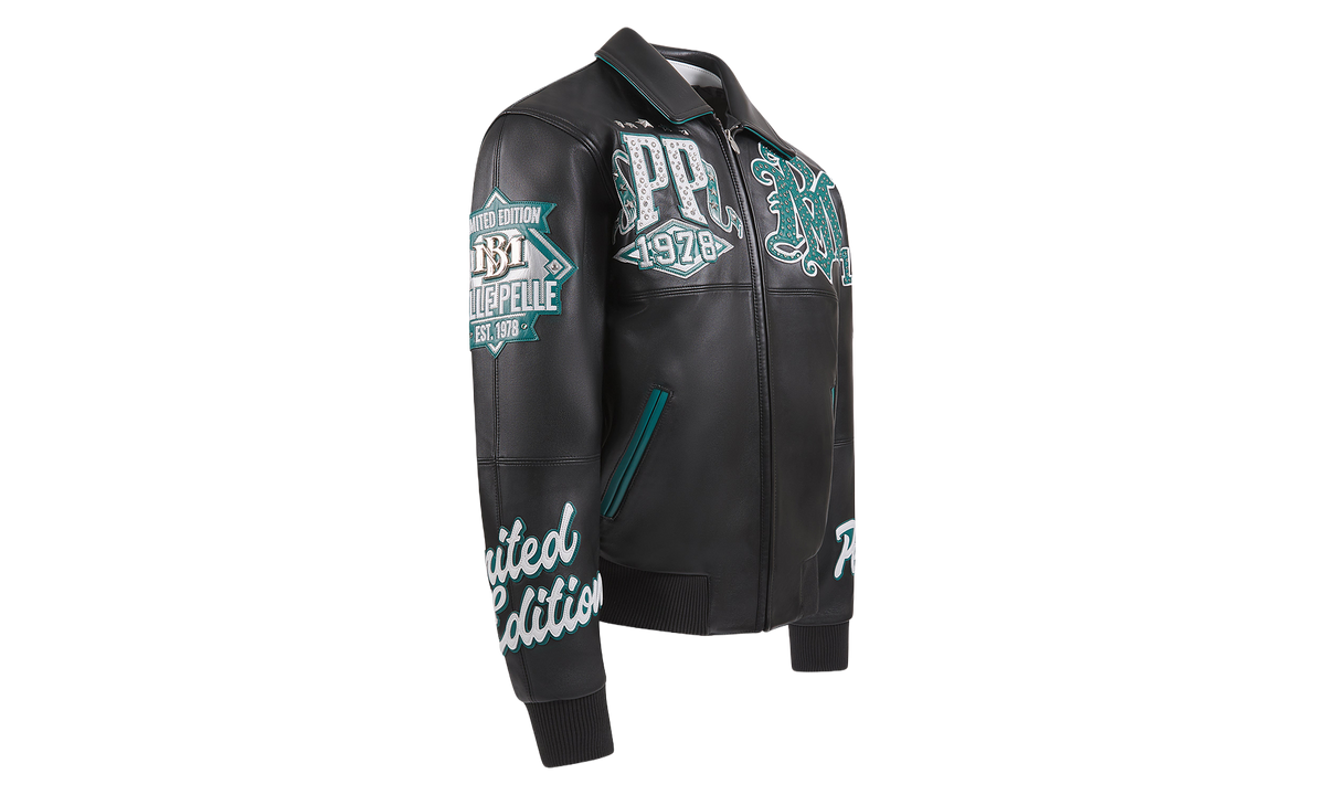 All Time Champions Jacket "Black / Dark Green / Silver / White" PP034