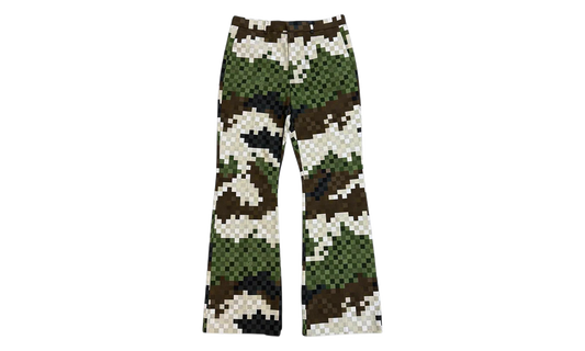 Damoflage Tailored Flared Pants "Green" 24SS RM241 HSB HQP60W
