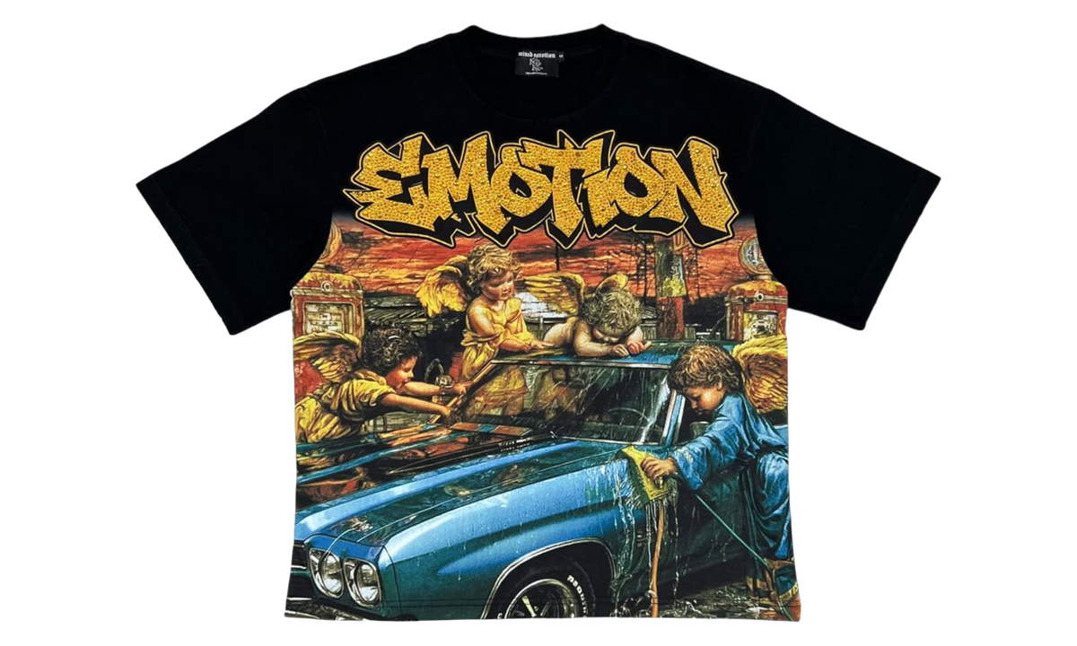 Angel Wash T-Shirt "Black" MIXE119