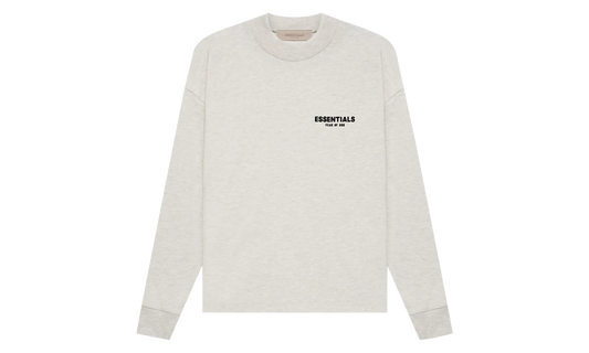 Essentials Long-Sleeve Tee "Light Oatmeal" 125BT212072F