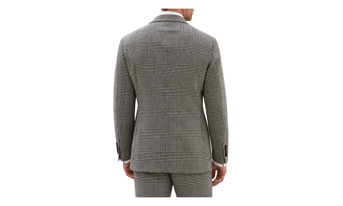 Wool Double Breasted Jacket "Grey" BRUN2302