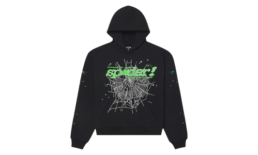 Punk V2 Hoodie "Onyx / Green" SP5der667