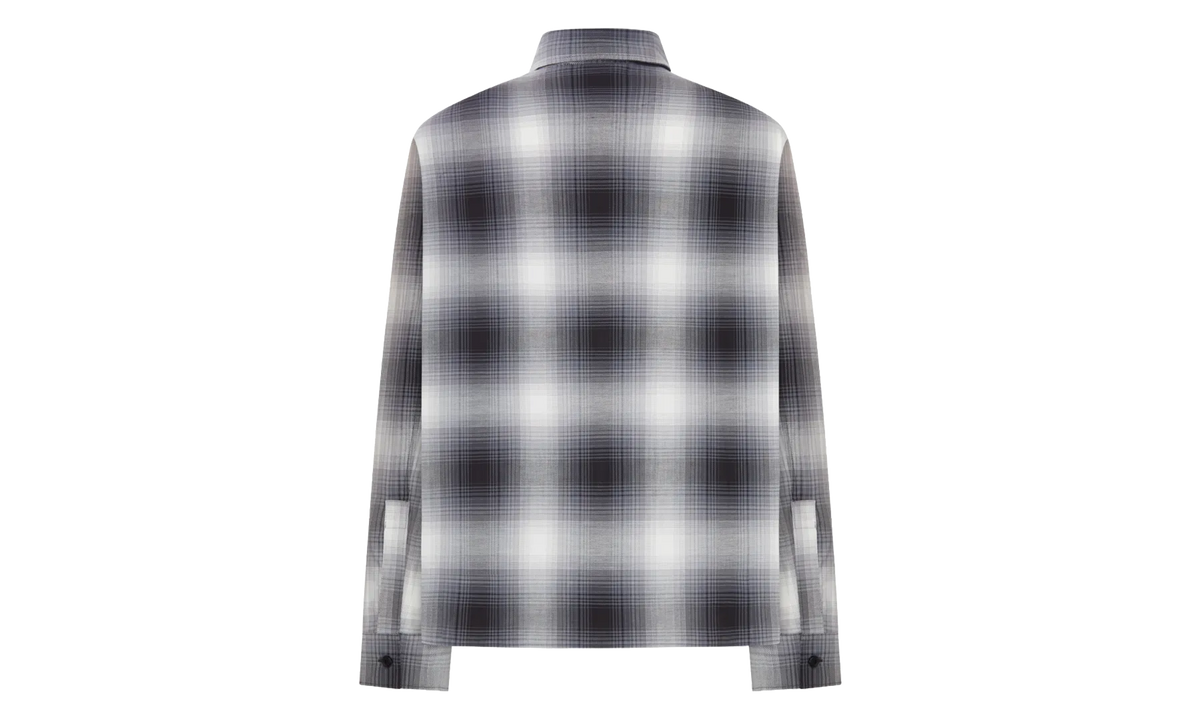 Flannel Oversized Shirt "Black" AM426SH064 0002