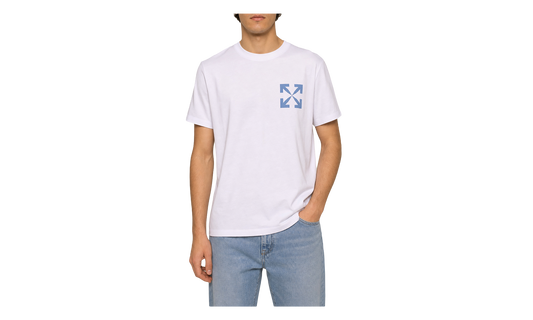 Cotton Graphic Shirt "White" 44MAA027G5J00G100