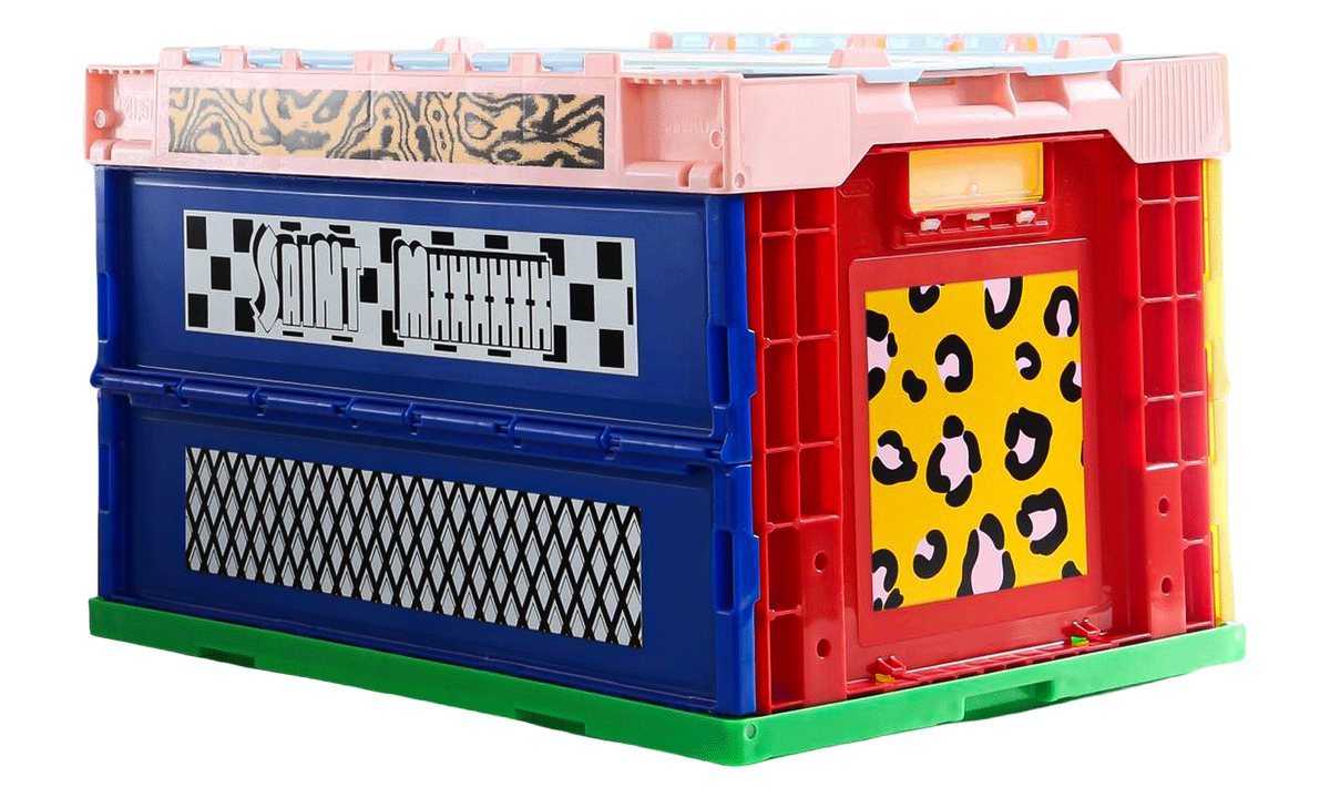 Mix-Print Foldable Storage Box "Yellow" SM MK1 0000 083 YELLOW