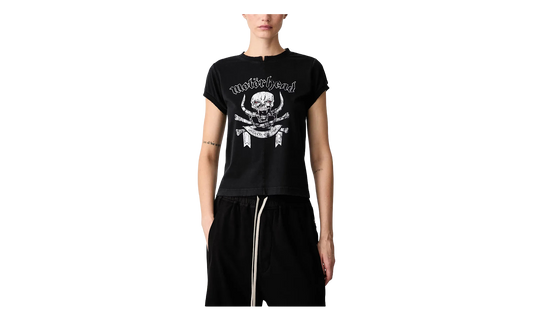 Motorhead Skull Cut-Up Fitted T-Shirt WMNS "Washed Black" WH27TR245B