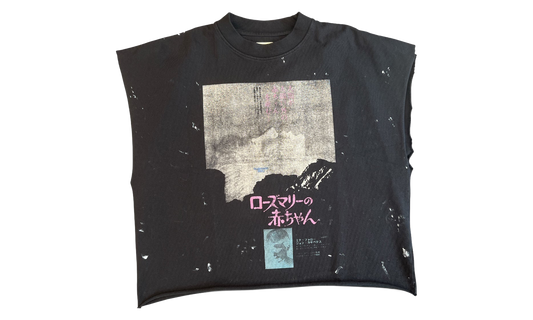 Rose's Cut-Off Tee "Black" AST042