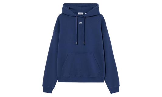 Cotton Hoodie "Dark Blue" 44MBB085G5F00G405