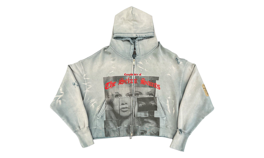 Compliments Hoodie "Washed Light Blue" SKRT021