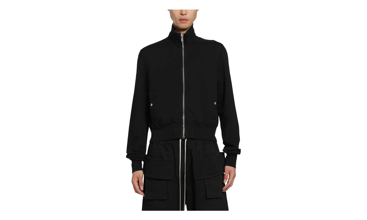 Rev Track Cropped Full Zip Jacket "Black" DU02F6289 F 09