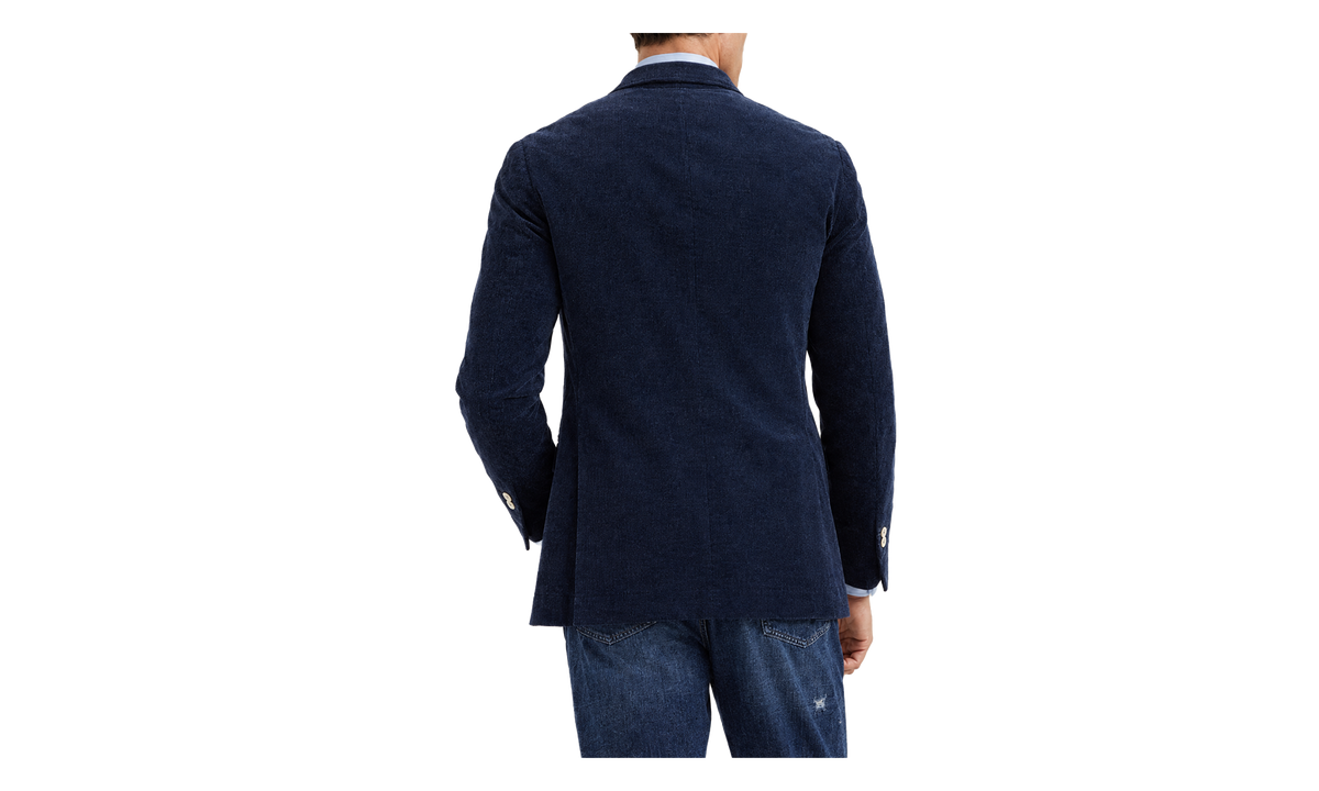 Wool Blend Blazer "Ink Blue" BRUN2307