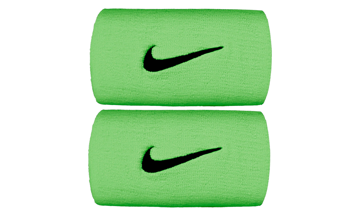 Premier Doublewide Tennis Wristbands "Mean Green / Black" N.000.2466.303