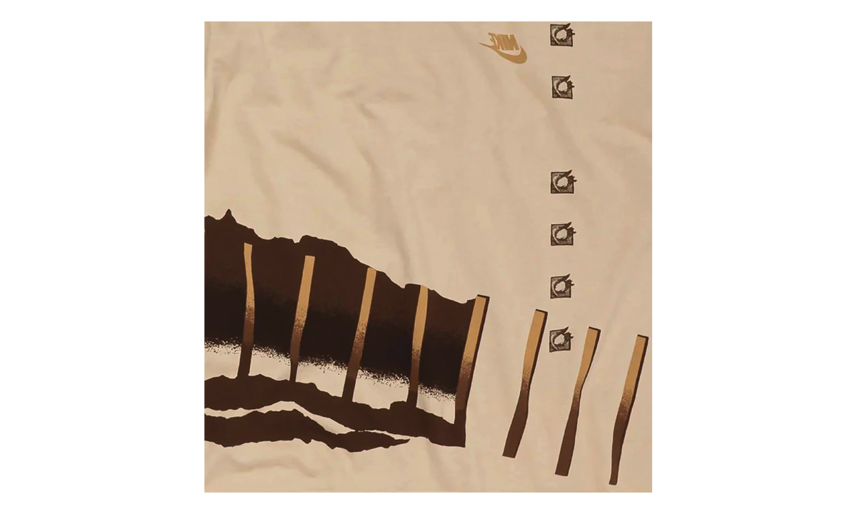 Nike CJ Slice T-Shirt "Brown" TSUC123