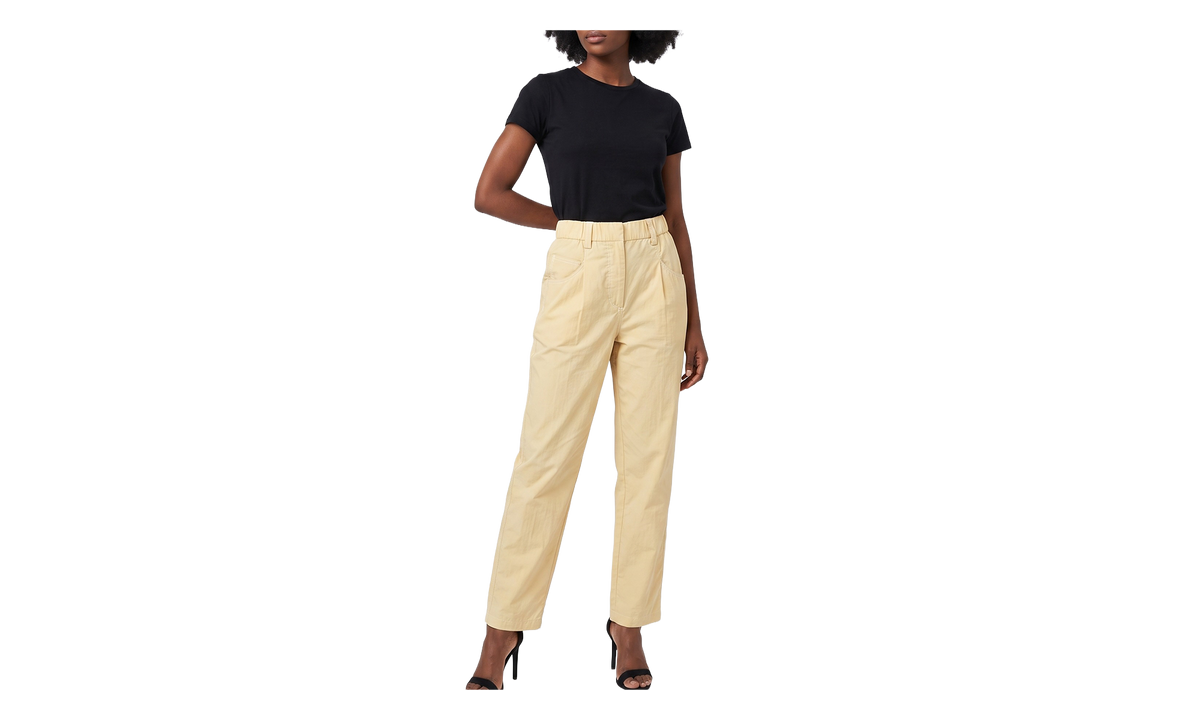 Cotton Trousers WMNS "Light Yellow" BRUN2525