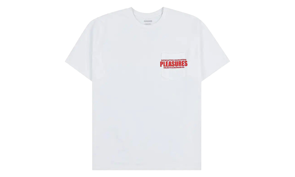 Staff Pocket T Shirt "White" P24W044-White