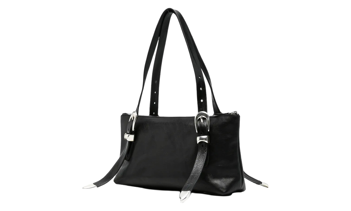 2CM Forever Cowhide Belt Shoulder Bag "Tire Black" A42682ST