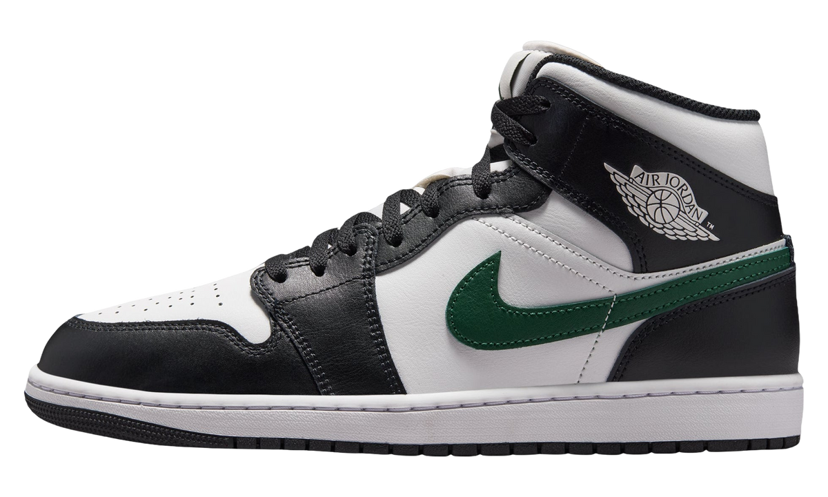 Jordan 1 Mid "Black/Gorge Green" DQ8426 004