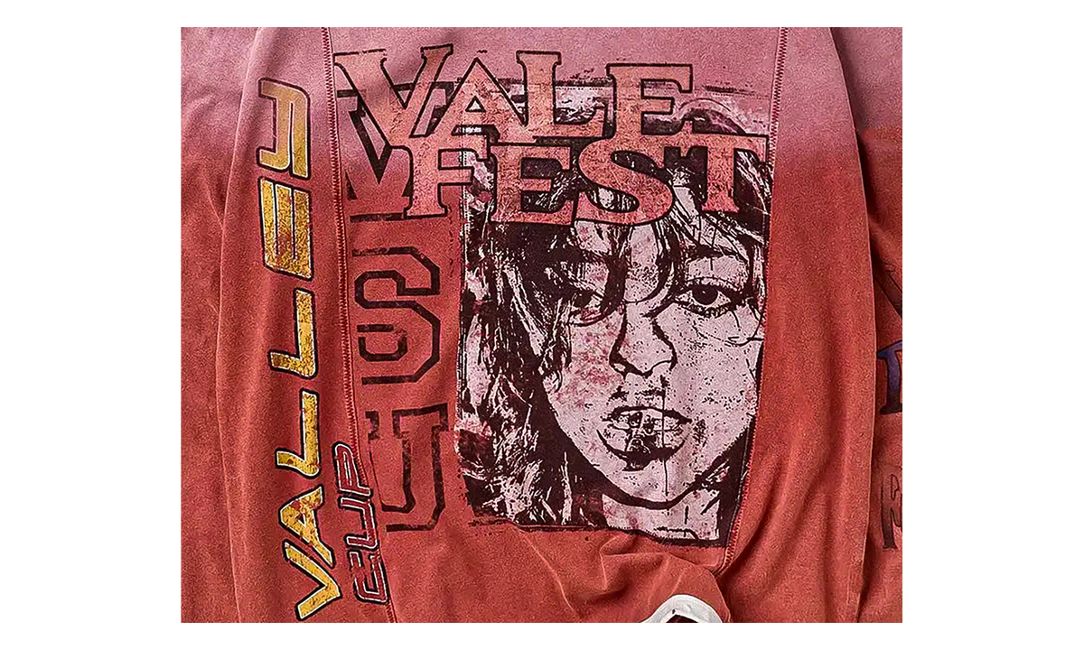 Hot Mess L/S Tee "Red" VAL455