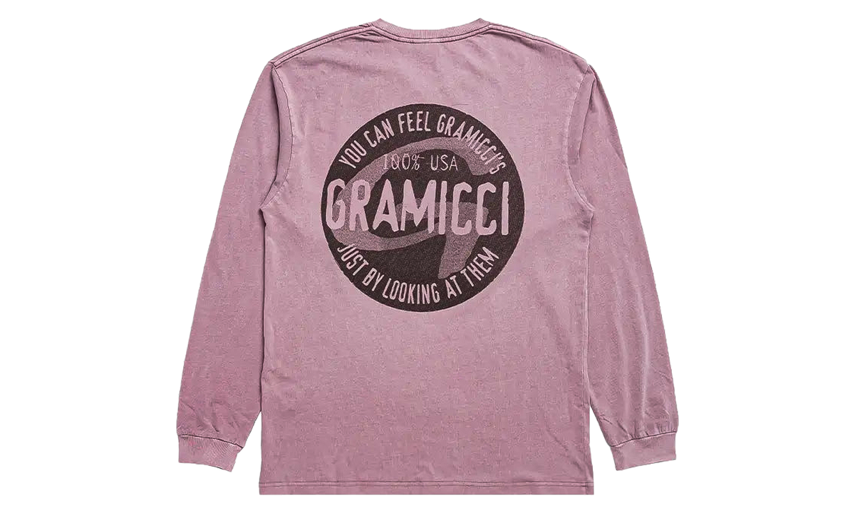 Icon Long-Sleeve Tee "Lilac Pigment Dyed" G6FM T102 GM523