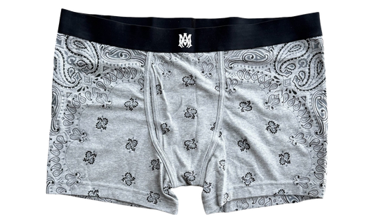 Bandana Jacquard Boxershorts "Grey / Black" PS22MUN003 030 GREY